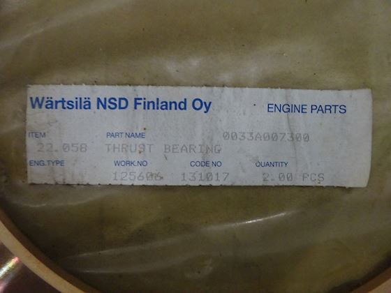 Wärtsilä- Wartsila Thrust Bearing 131017 #3
