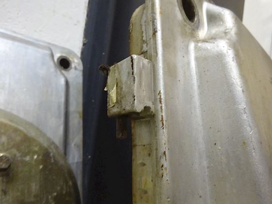 Wärtsilä- Wartsila Crankcase cover with relief valve 107 200 #5
