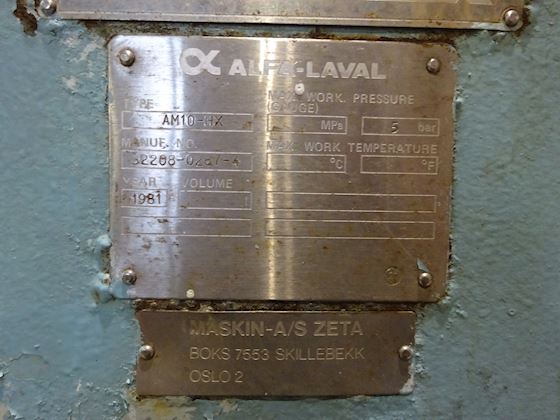 Alfa Laval AM10-HX #7