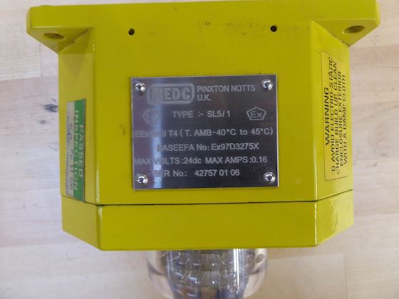 MEDC SL5/1 Status Light (Gul) #1