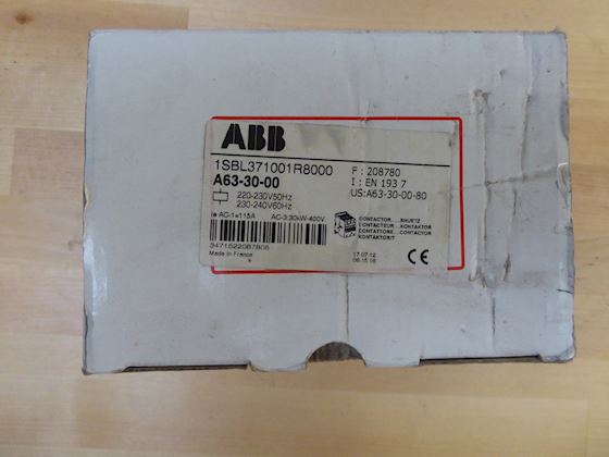ABB A63-30-00 Contactor #3