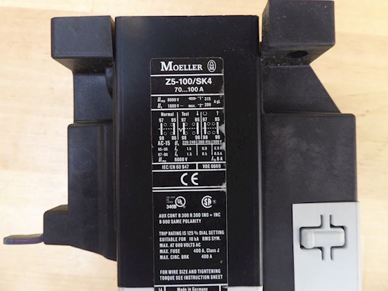 Moeller Z5-100/SK4 Overcurrent Relay #4
