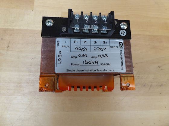 GS Transformers Single Phase Isolation Transformer #1