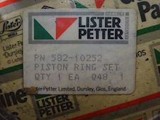 Lister Petter Piston Ring Set - 1