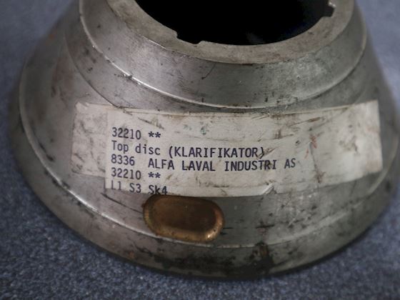 Alfa Laval Top Disc Klarificator #2