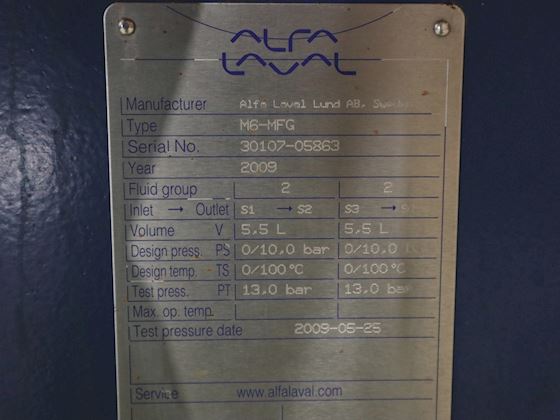 Alfa Laval M6-MFG #6