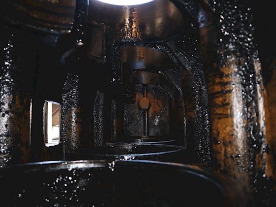 Wichmann 9AX Upper part engine block #17