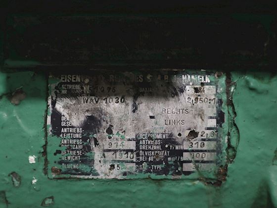 Reintjes WAV 1030, 2.95:1 #8