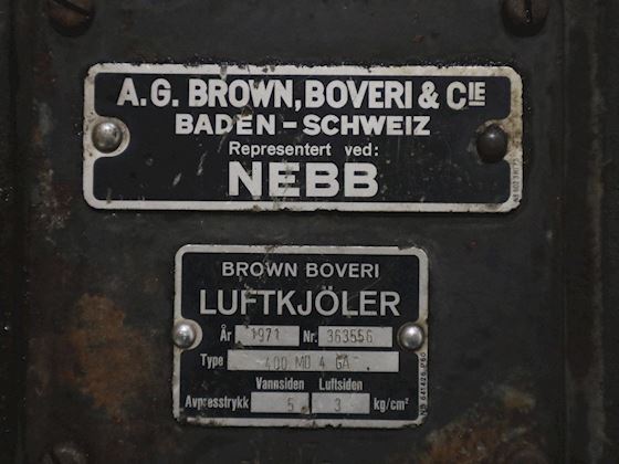 Brown Boveri / Nebb 400 MD 4 GA #10