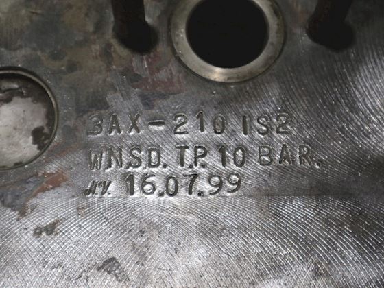 Wichmann AX cylinderhead type 3 #9