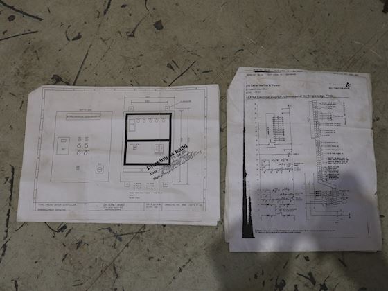Alfa Laval Control Cabinet for JWP-26-C100 #8