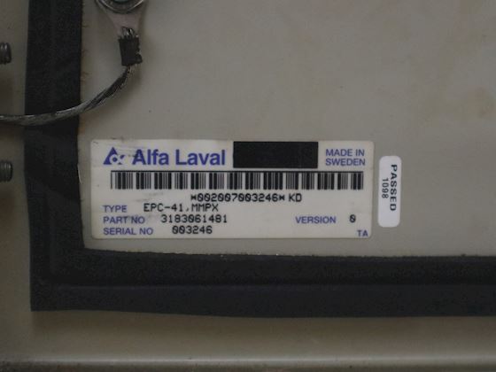 Alfa Laval Control Cabinet EPC-41 MMPX #6