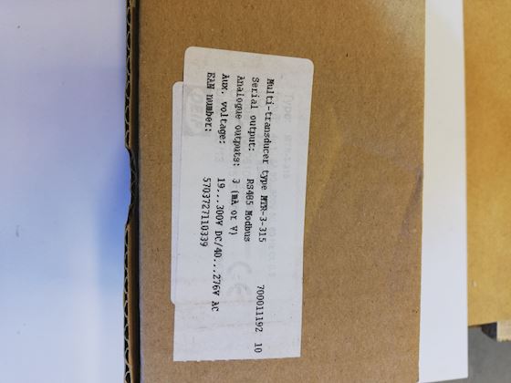 DEIF MTR-3-315 - Multi-transducer #2