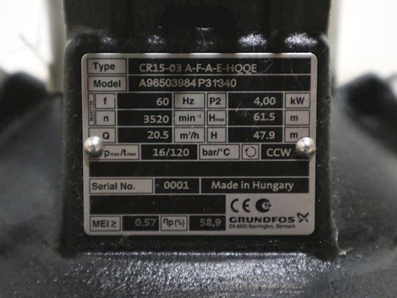 Grundfos CR15-03 A-F-A-E-HQQE #5