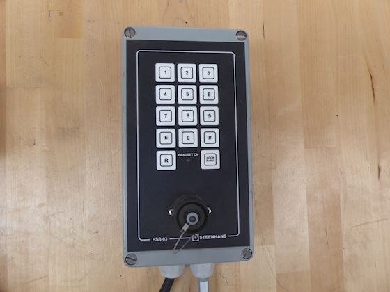 Zenitel HSB-03 Analog telephone + IRR-3 Relay Box #3