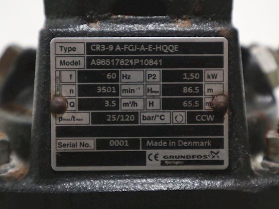 Grundfos CR3-9A-FGJ-A-EHQQE #4