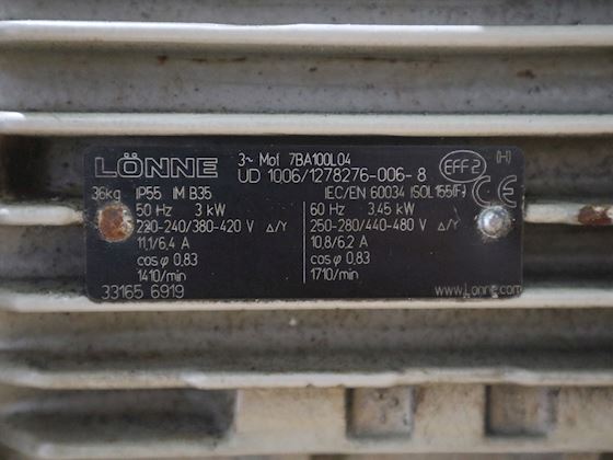 Allweiler AG NB65-160 U3.1D-W19-ME3-28/250 #12