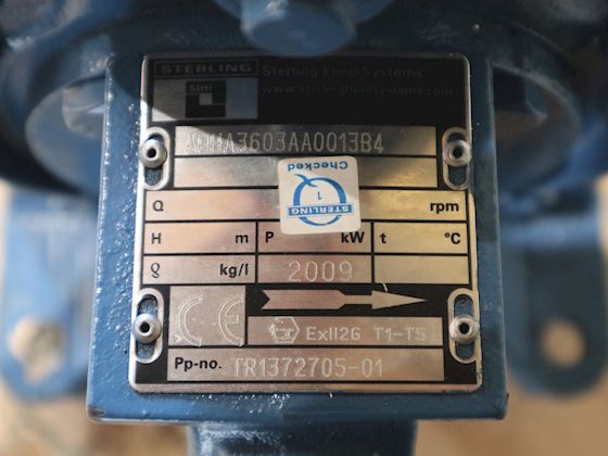 Sterling Fluid Systems A0HA3603AA0013B4 #5