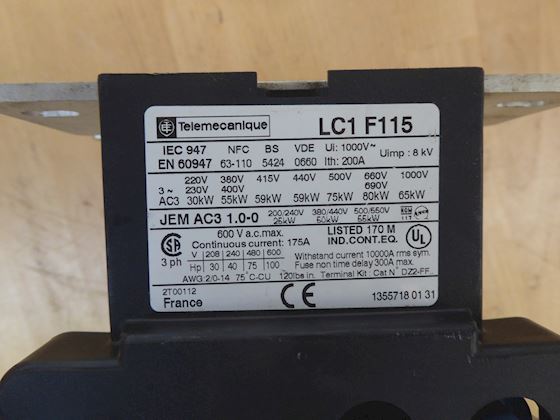 Telemecanique LC1F115 #3