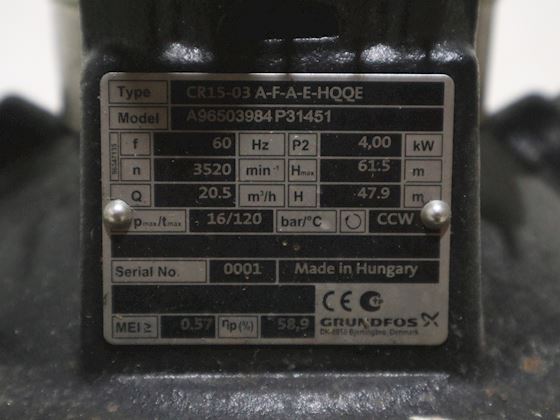 Grundfos CR15-03 A-F-A-E-HQQE #4
