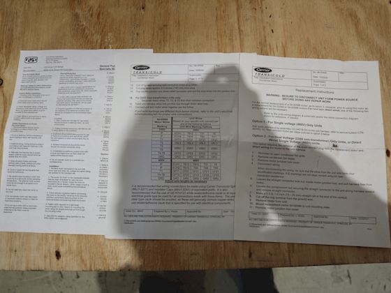 Carrier CX Electric motor #6