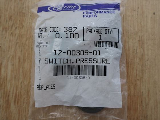 Carrier Switch pressure #1