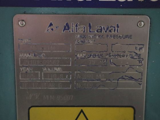 Alfa Laval M10-BFM #12