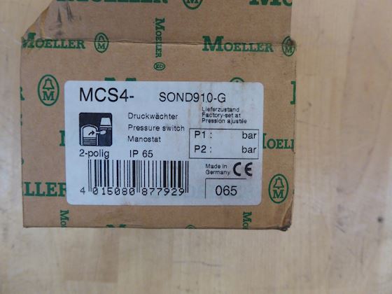 Moeller MCS4-SOND910-G - Pressure Switch G1/4" - 2 pole #4
